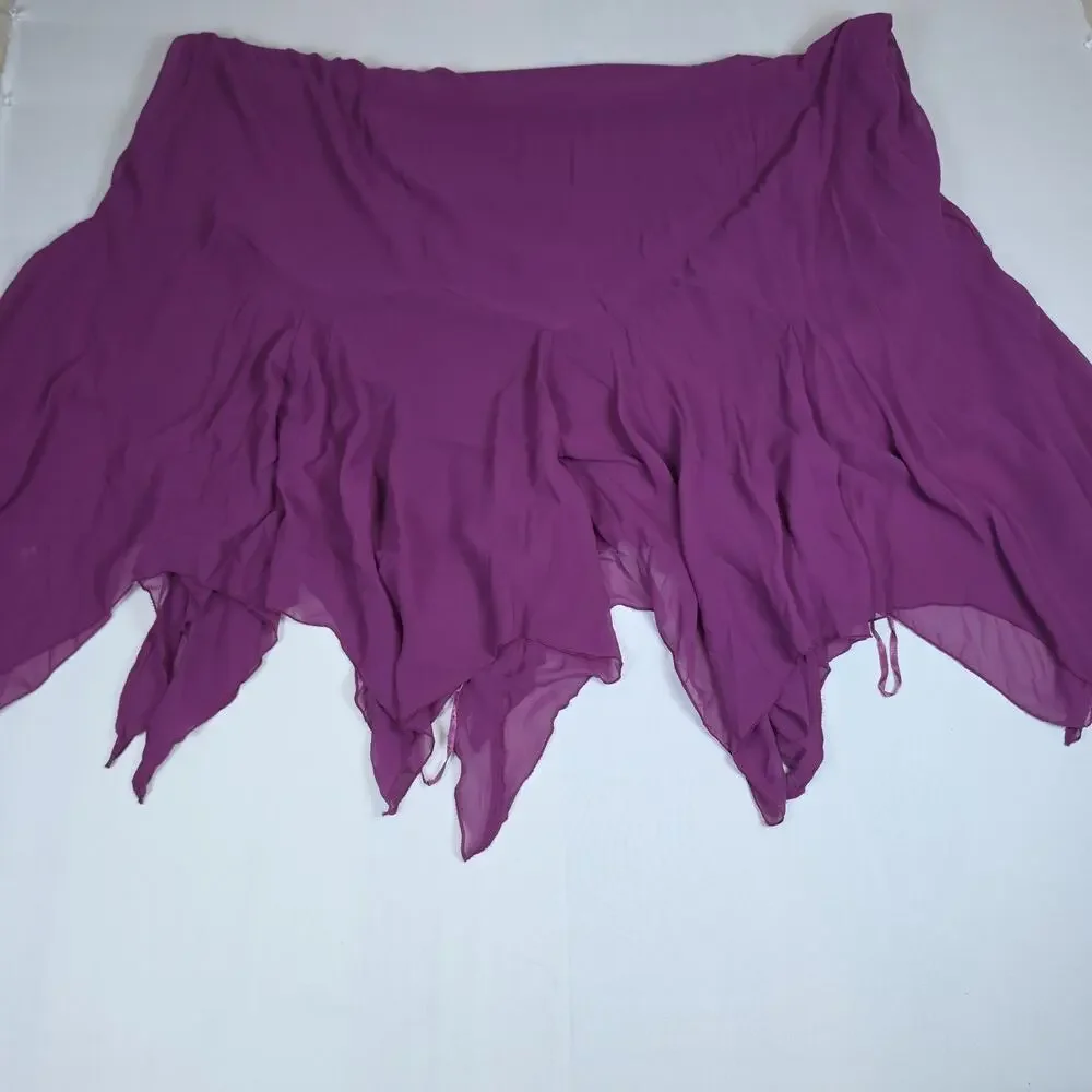 Roaman's 2 Pc Dress & Sheer Jacket Set 38W Purple Sequin Embroidered Plus Size